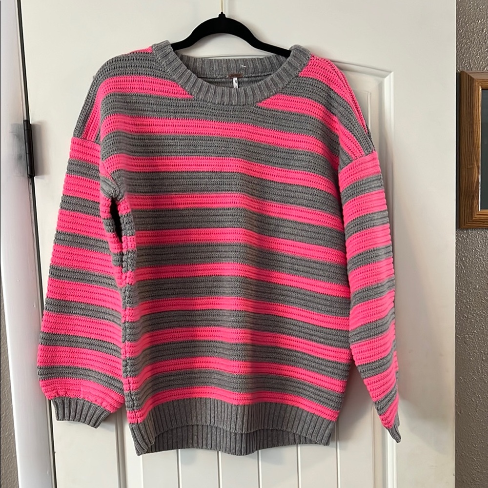 NWOT Free People Sweater Links Pullover